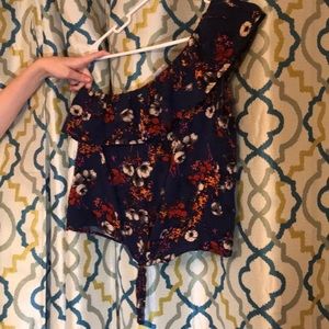 Mossimo one shoulder blouse. Size XL